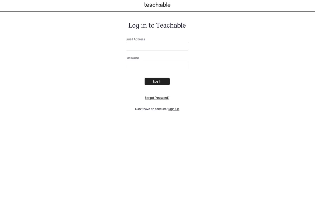 forgot password