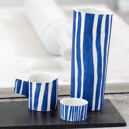 Working with paper porcelain paste