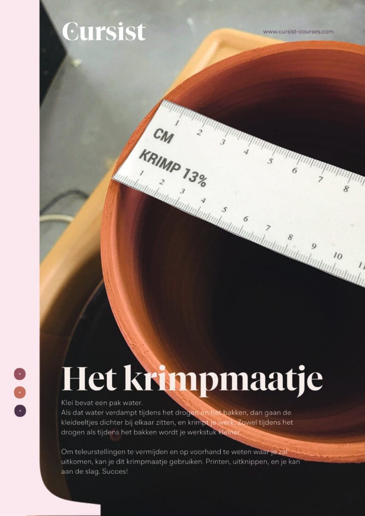 krimp klei,krimp keramiek,krimpmaatje