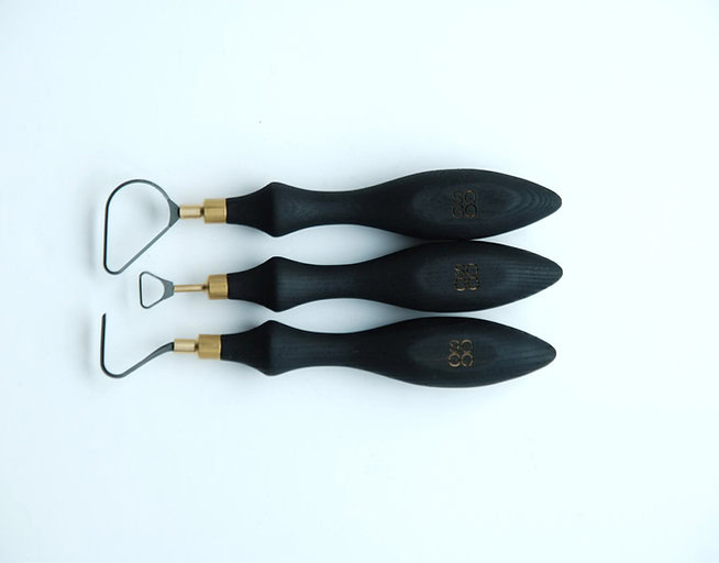 wolfraamcarbide afdraaitools set zwart